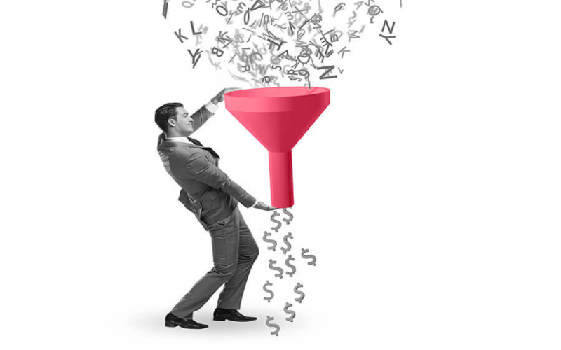 قیف فروش چیست؟