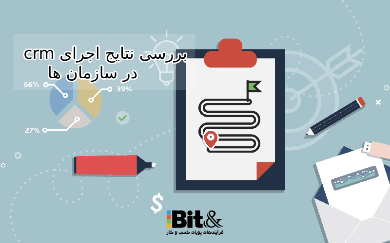 بررسی نتایج اجرای crm در سازمان ها