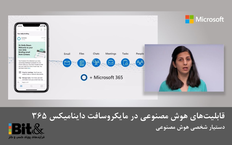 دستیار شخصی با هوش مصنوعی در Microsoft Dynamics 365