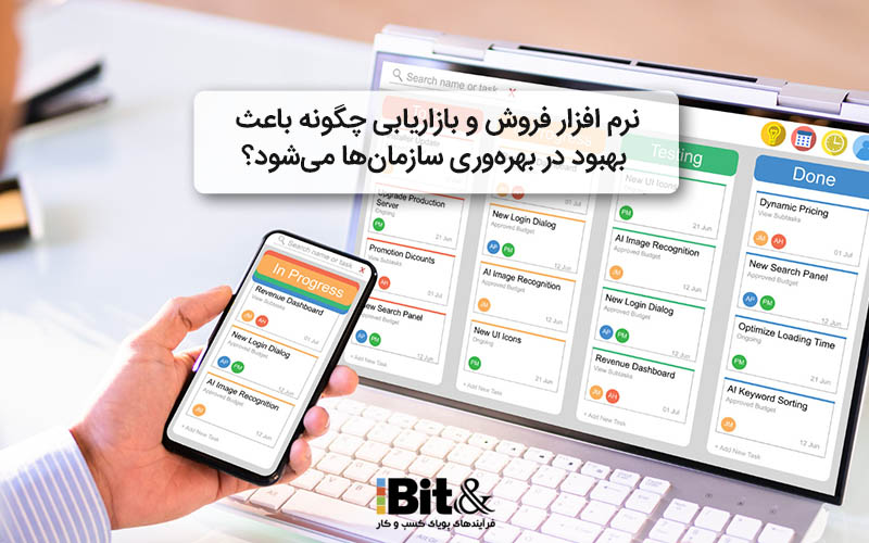 تاثیر نرم افزار فروش و بازاریابی بر بهره وری سازمان