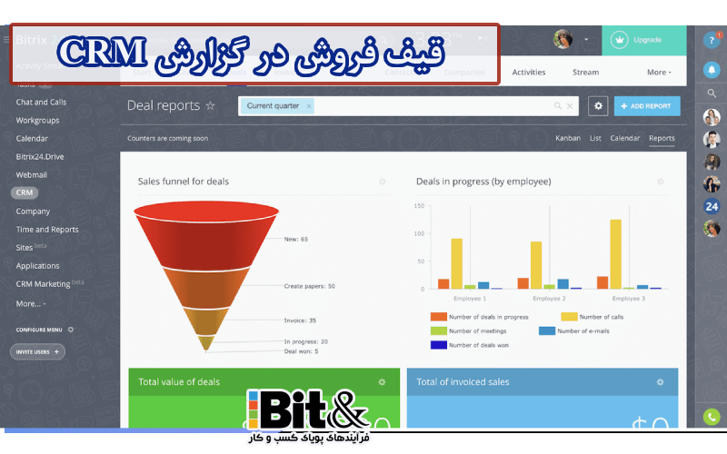 تحلیل قیف فروش در گزارشات CRM